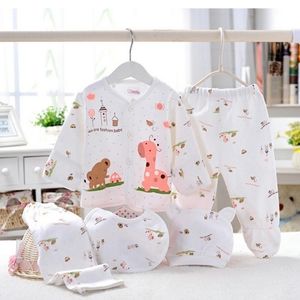 5-piece Cute Animal print set